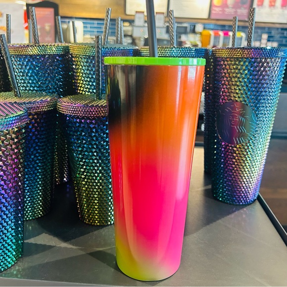 Starbucks Halloween Ombre Stainless Cup Venti Multi Colored Steel Cold Tumbler - Picture 5 of 11